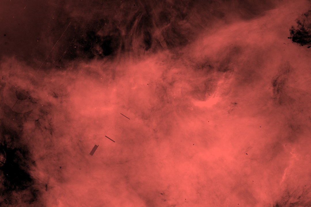 IPHAS H-alpha projected into the Seestar frame