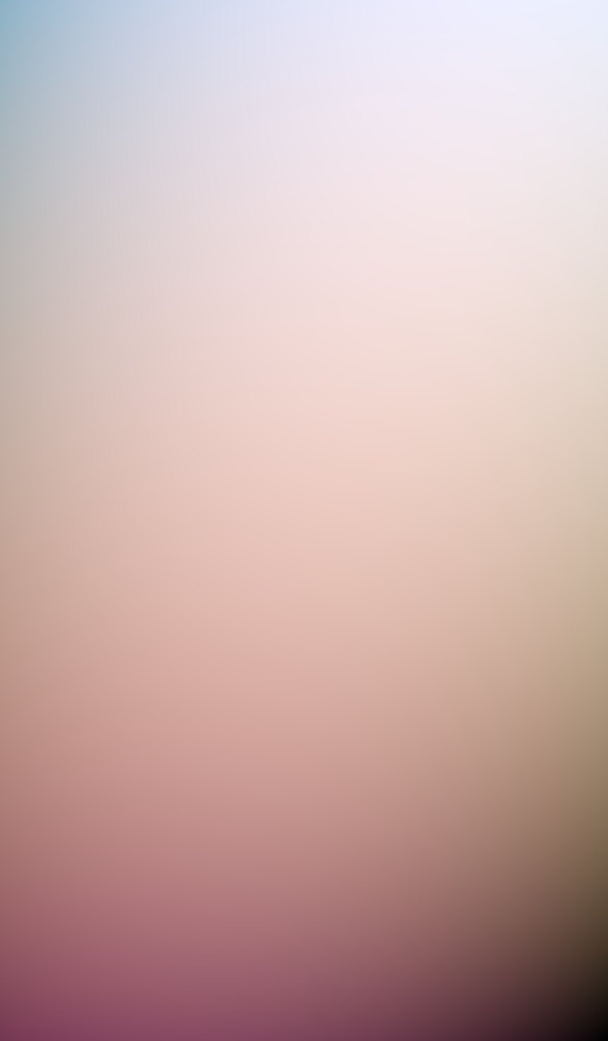 The modeled sky-glow gradient