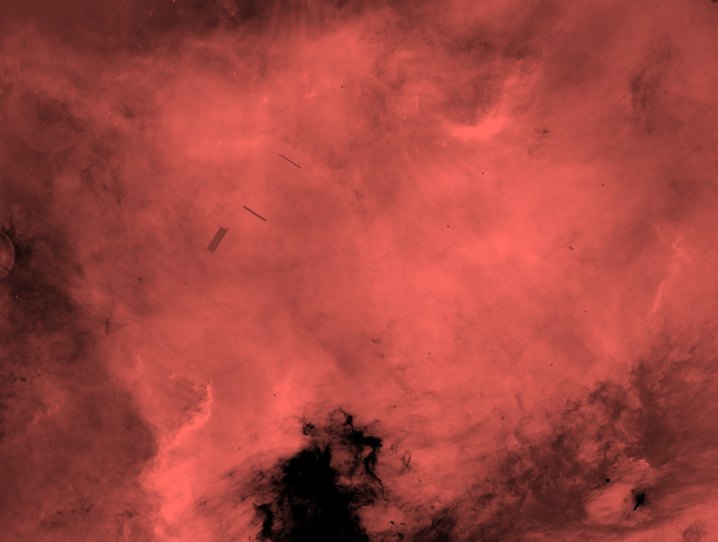 Overlap region, IPHAS H-alpha