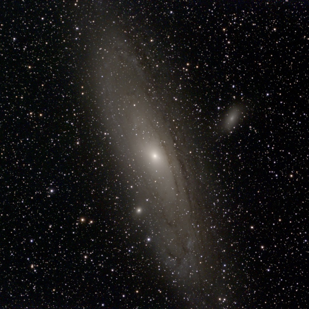 M 31, the real stack