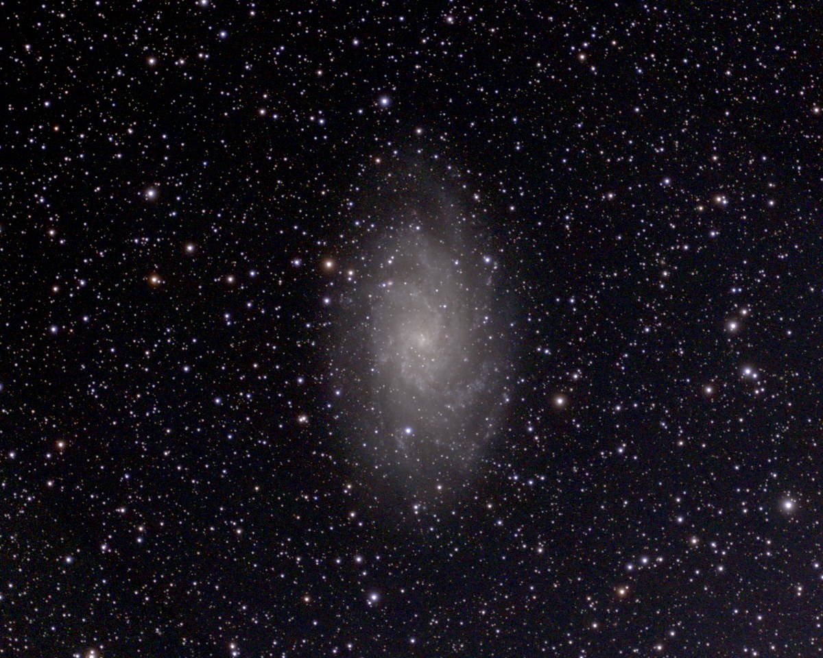 M 33, the real stack