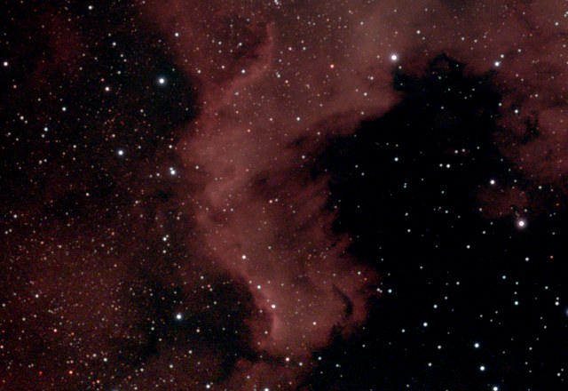 The Cygnus Wall, synthetic stack