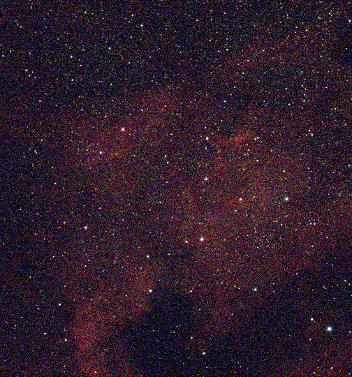 A synthetic NGC 7000 sub